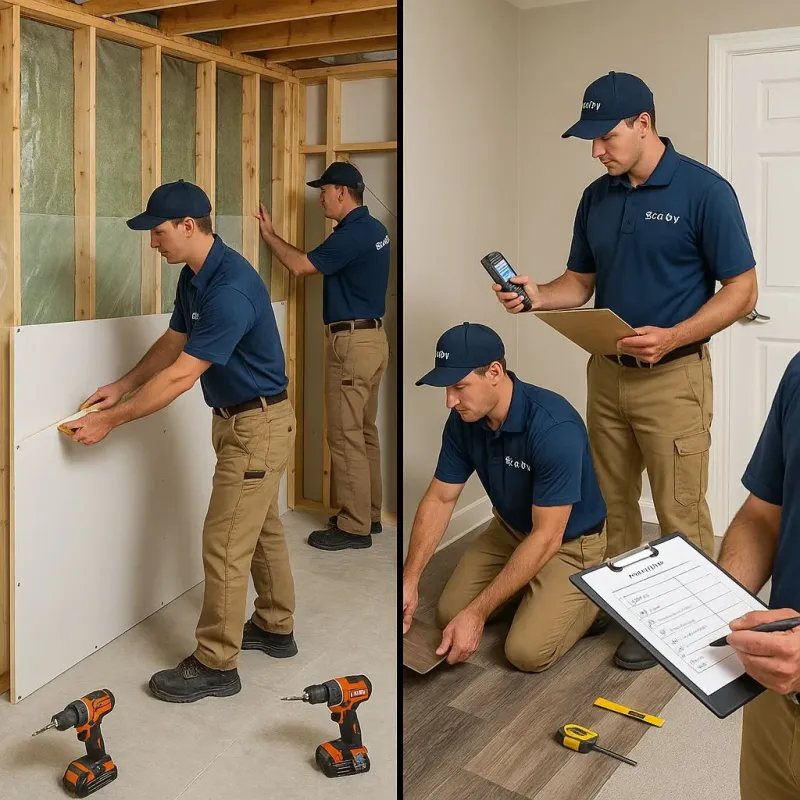 Repairs and Reconstruction process in Tipton County, IN